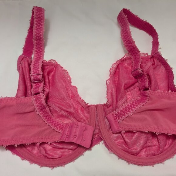 Freya 34G Jolie Pink Balconette Underwire Bra and Size M Panty Set - Picture 4 of 9